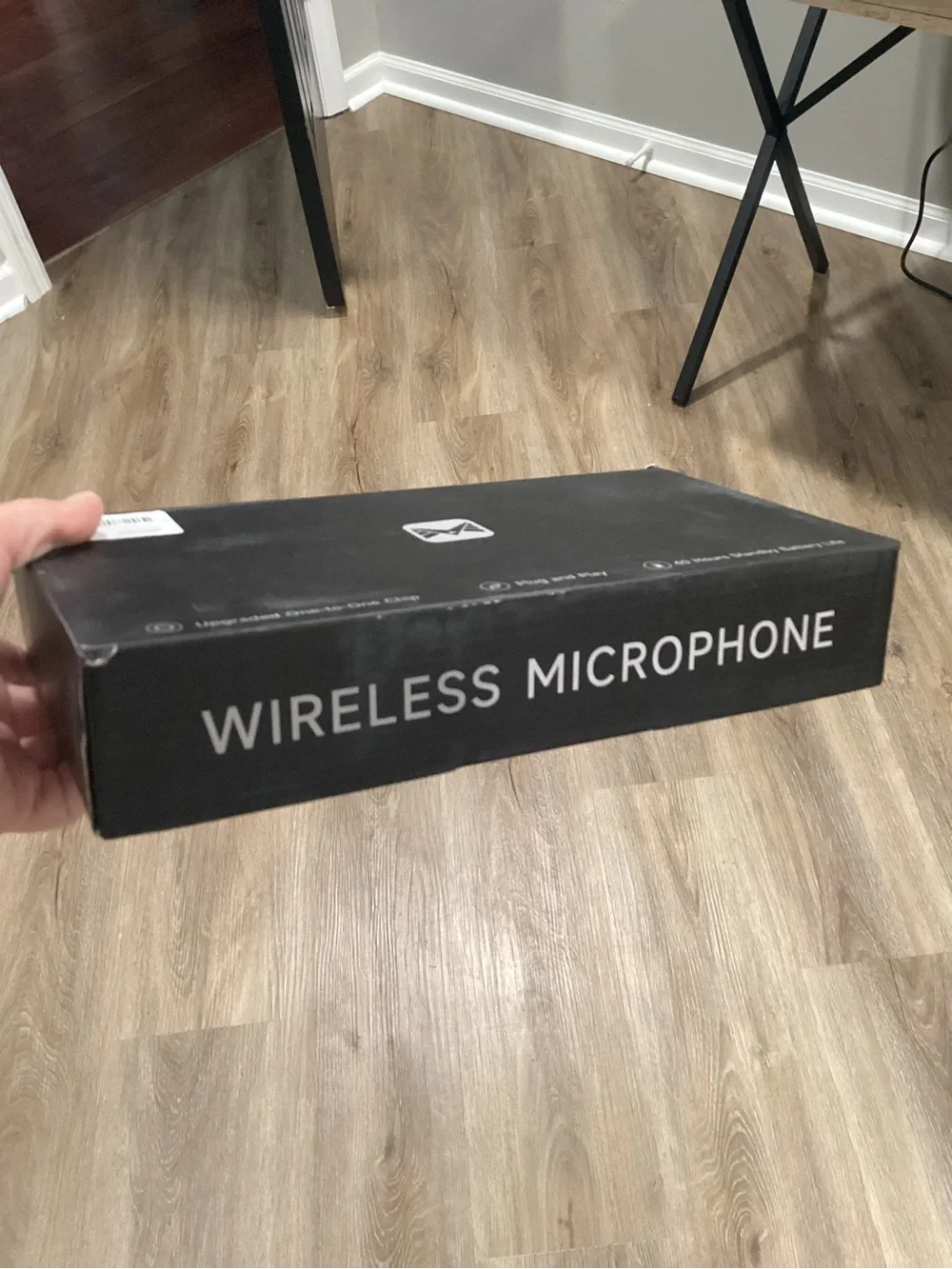 Wireless Microphone System Set of 2 - Black